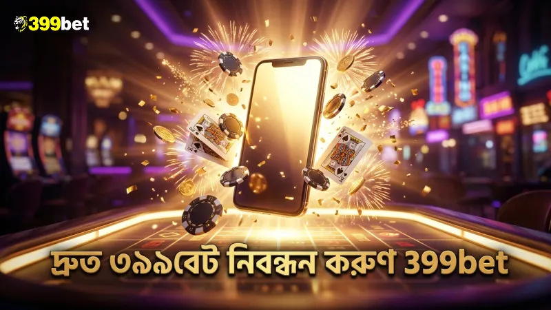 ৩৯৯বেট নিবন্ধনে দ্রুত ও সহজ ধাপ অনুসরণ করুন