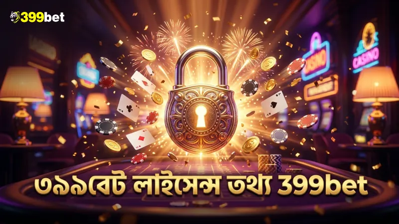 লাইসেন্স ও নিয়ন্ত্রণ নিয়ে ৩৯৯বেটের বিস্তারিত বিবরণ পড়ুন