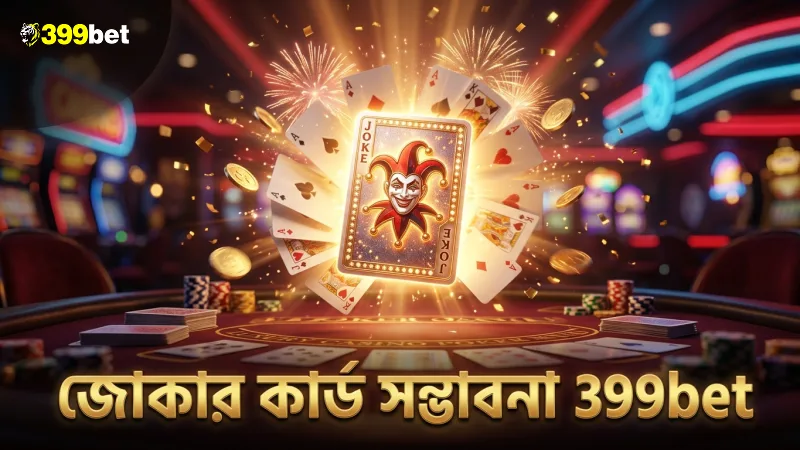জোকার কার্ড মিলানোর সম্ভাবনা বুঝে স্ট্র্যাটেজি গঠন করুন 399bet-এ