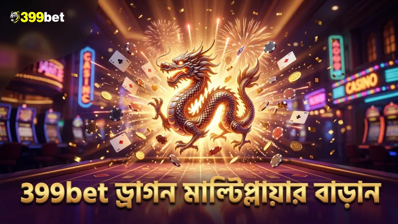 ড্রাগন মাল্টিপ্লায়ার ফিচার সক্রিয় করে গুণক বাড়ান 399bet এ
