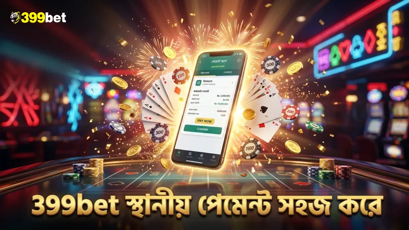 399bet ব্যবহার করে স্থানীয় পেমেন্ট সুবিধার মাধ্যমে দ্রুত লেনদেন।