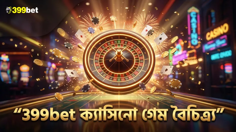 399bet ক্যাসিনোর গেম বৈচিত্র্য নিয়ে খেলা শুরু করুন