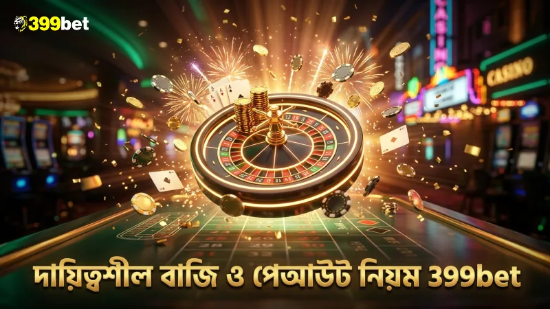 নিয়মিত পেআউট ও বাজি সীমাবদ্ধতা দায়িত্বশীল গেমিং নিশ্চিত করে।