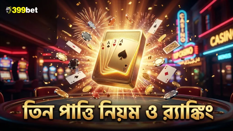 তিন পাত্তি অনলাইন নিয়ম ও কার্ড র‍্যাঙ্কিং স্পষ্ট হওয়া জরুরি