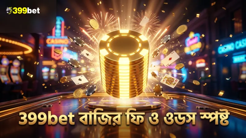 399bet বাজিতে ফি ও ওডস সম্পর্কে স্বচ্ছ তথ্য প্রদান করে